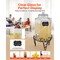 2.5 Gallon Glass Beverage Dispenser with Metal Stand and Spigot